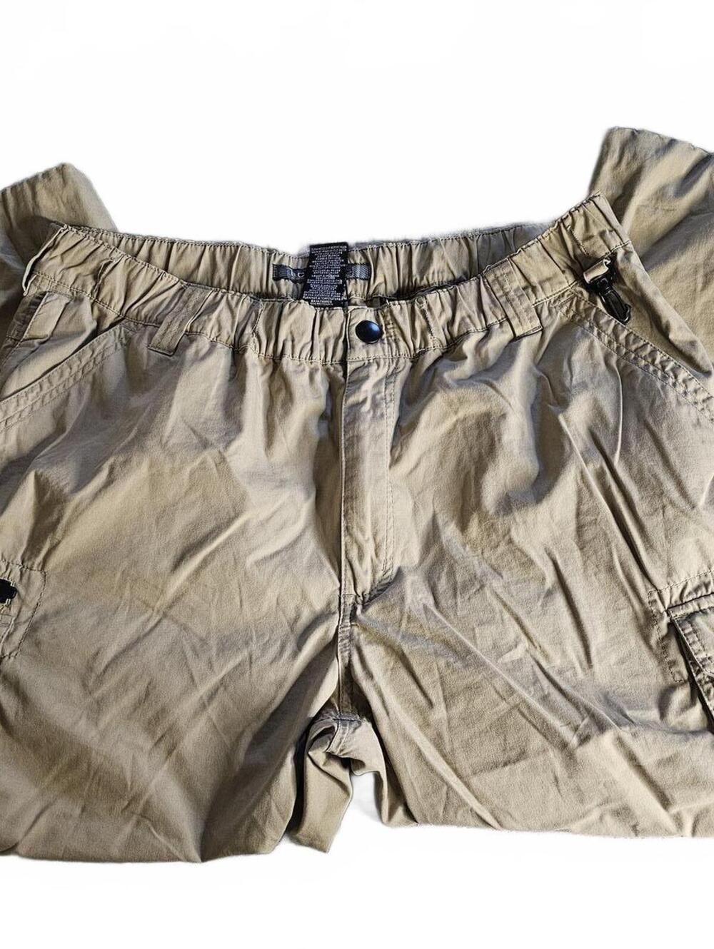 BC Clothing Men's Khaki Cargo Pants XL 30